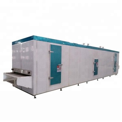 Industrial automatic high efficient iqf tunnel quick freezer