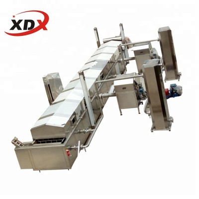 Hot sale Automatic continuous frying machine beans nuts frying machine