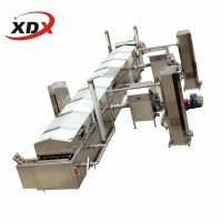 Hot sale Automatic continuous frying machine beans nuts frying machine