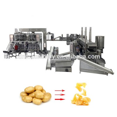 100kgh Potato chips production line potato chips making machine price